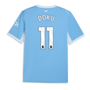 Manchester City Jeremy Doku #11 Domaci Dres 2026-27 Kratak Rukavima